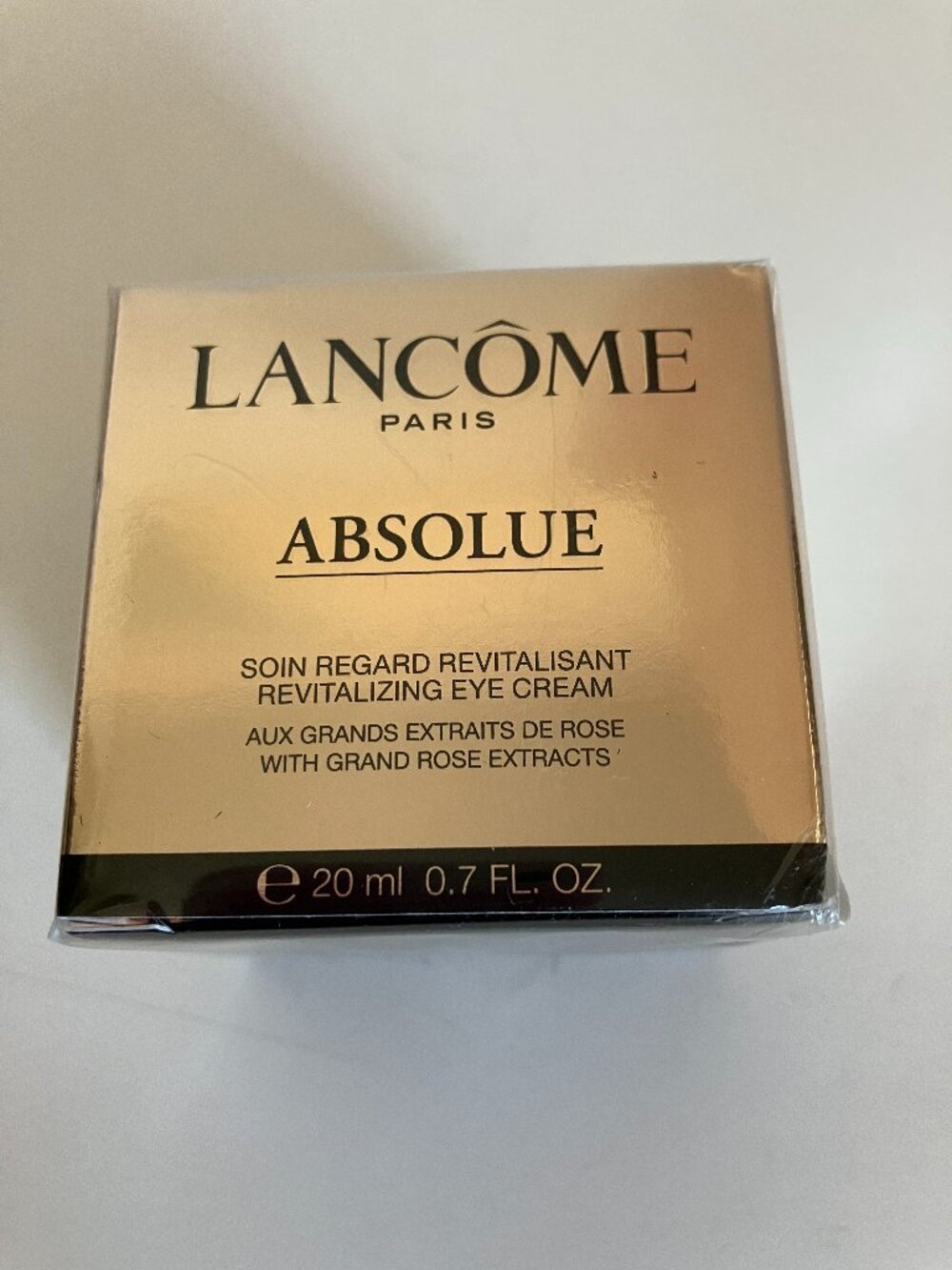Lancome Absolue The Eye Cream Soin Regard Revitalisant Revitalizing 20ml - 0.7oz